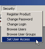 setuseraccessmenu